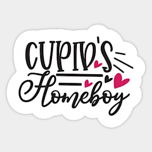 Cupid's Homeboy Sticker